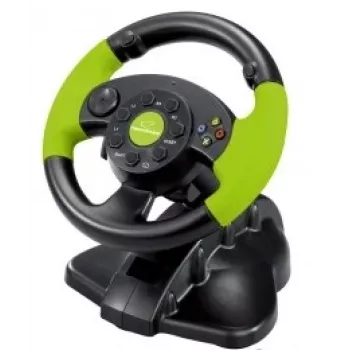 Vadu spēļu kontrolieris ESPERANZA EG104 PlayStation 3 un Xbox 360, Melns/Zaļš
