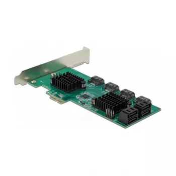 DeLOCK 8 portu SATA PCI Express x1 karte, zema profila forma