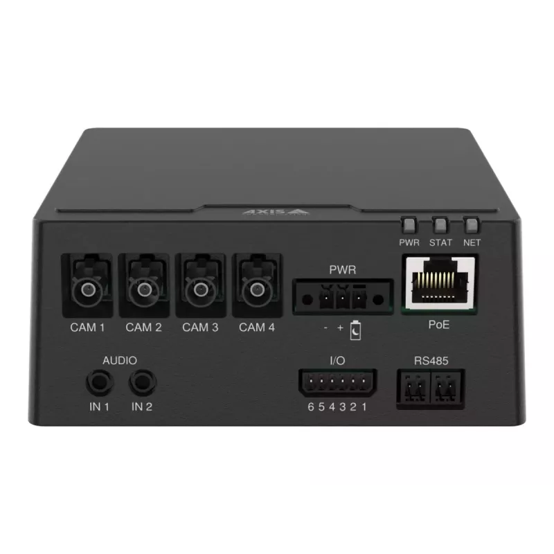 Pamatbloks AXIS F9114-R Mk II — iekštelpu vadu Ethernet, 10/100/1000 Mbps, 10–48 V, 12.7 W tip.