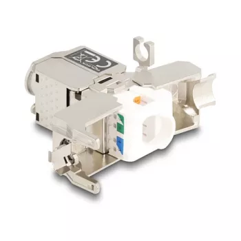 DeLOCK 88198 Tīkla kabeļa savienotājs LSA uz LSA Cat.6A STP 31,6mm Nerūsējošais tērauds