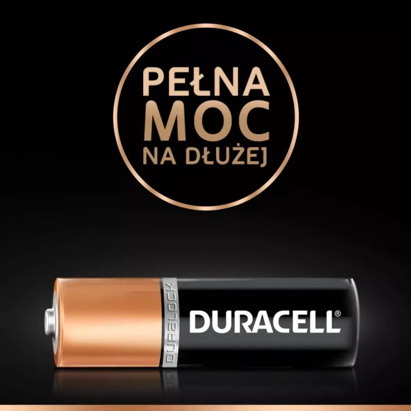 Duracell Basic AA/LR6 sārma baterijas, 4 gab. iepakojumā