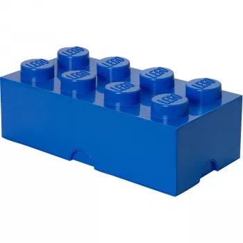 LEGO Stapelā uzglabāšanas kaste 8 Blue 4004 (40041731)