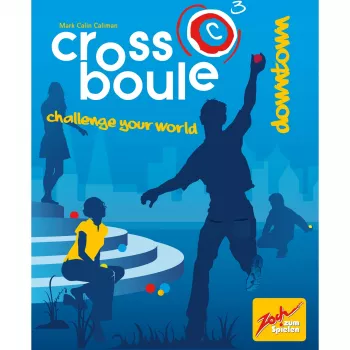 Crossboule komplekts Downtown, prasmju spēle Zils/Sarkans