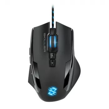 Sharkoon Skiller SGM1 spēļu pele labročiem USB tipa A optiskā 10800 DPI