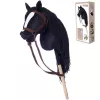 Zirgs uz kociņa HOPPIHORSE Hobby Horse A3 melns