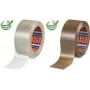 Iepakošanas lente Tesa PET-Packband ar gumijas līmi 132 m x 50 mm, brūna
