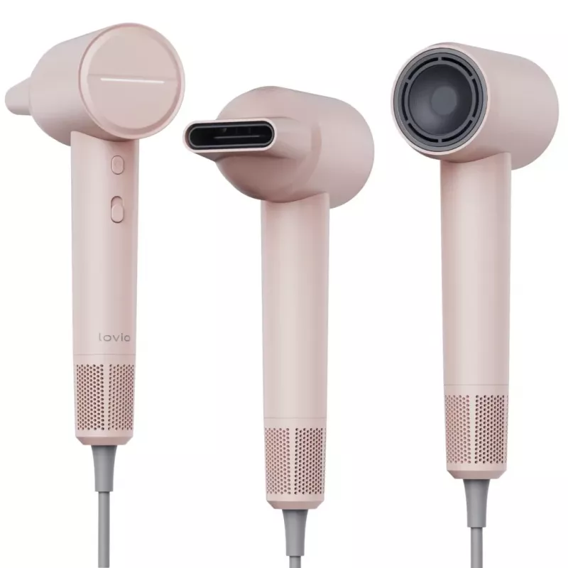 Fēns Lovio LVHD001PK ar jonizāciju un AirFlow tehnoloģiju