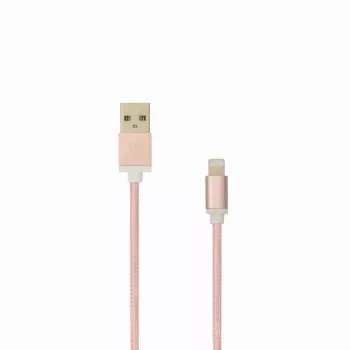 Sbox USB 2.0 8 Pin IPH7-RG rozā zelta krāsā
