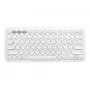 Logitech Multi-Device K380 - Bezvadu tastatūra - Bluetooth 3.0 - Vācu izkārtojums - Off-White