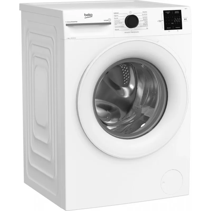 BEKO BM1WFU38225WW veļas mazgājamā mašīna b100 8kg 1200 apgr./min AquaWave balta