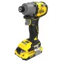 Stanley SFMCF830D2K-QW bezoglīšu triecienskrūvgriezis, 2×2,0 Ah, 3200 apgr./min, melns/dzeltens