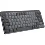 Logitech MX Mechanical Mini bezvadu apgaismota tastatūra - Graphite - UK - EMEA (920-010779)