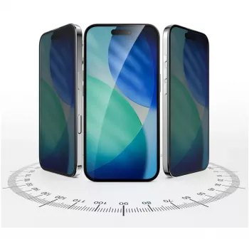4smarts Second Glass Privātais ekrāna aizsargs Apple iPhone 17 Rūdīts stikls