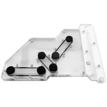 Singularity Computers Spectre 2.0 Elite Kit Sānu Distro Plate - balts