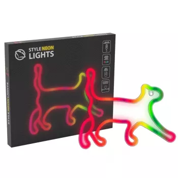 LED neon gaismas lente MANTA SNL60RGB RGB krāsu mainīga, elastīga dekoratīvā apgaismojuma lente