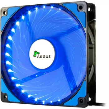 INTER-TECH Argus L-12025 120mm zils LED korpusa ventilators