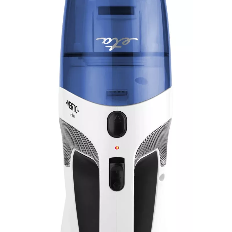 Putekļsūcējs rokas ETA ETA144290000 — sausā un slapjā tīrīšana, HEPA, ciklons, 0.5 L, 15 min darbība, 1.03 kg, balts/zils