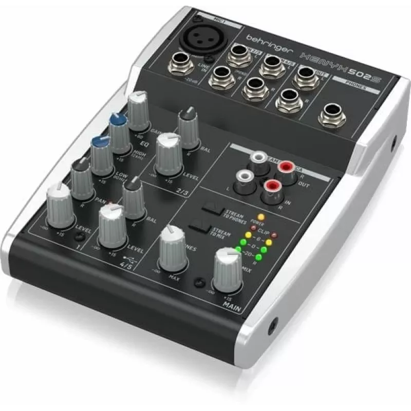 Behringer XENYX 502S - analogais audio mikseris