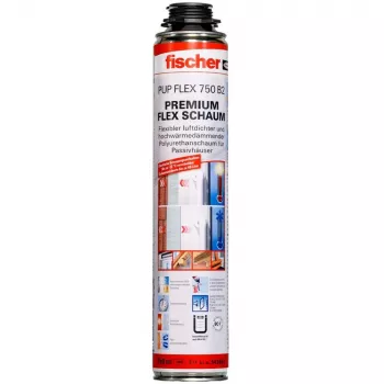 fischer PUP FLEX 750 B2 Premium Flex putas pistolei 543453, 750 ml, krēmkrāsas/baltas