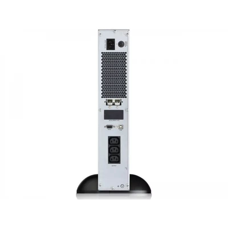 PowerWalker VFI 1000CRM LCD nepārtrauktās barošanas avots (UPS) Double-conversion (Online) 1 kVA 800 W 3 AC kontaktligzdas