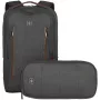 WENGER City Upgrade mugursoma 40,64 cm (16 inch) klēpjdatoram ar papildu somu pelēka