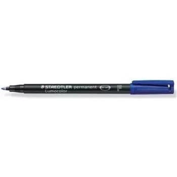 Pastāvīgais marķieris Staedtler 318-3 Bullet Tip Zils 10 gab.