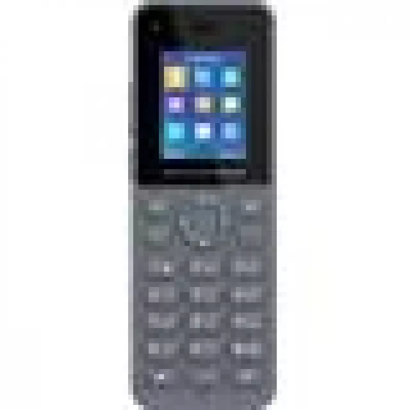 Grandstream DP725 DECT HD bezvadu klausule ar 1,8 collu TFT krāsu displeju, 20 SIP kontiem/līnijām, push-to-talk, pelēkā krāsā