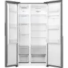 Gorenje HZF55082 NRS917E41XWD G400 Brīvstāvošs Amerikāņu stila ledusskapis, Pelēks, 2 durvis, Skārienvadība, LED
