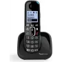 amplicomms BigTel 1500 DECT telefons ar zvanītāja identifikāciju, melns (ATL1423327)