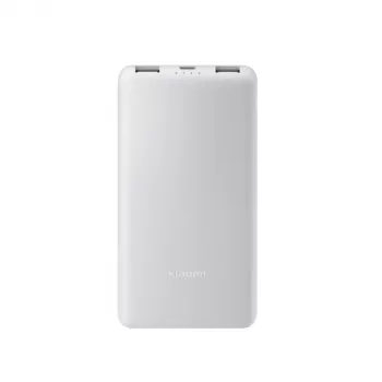 Power bank Xiaomi BHR9350GL 10000 mAh Li‑Ion, Quick Charge 3+, USB‑A + USB‑C, 3 A izeja, Balts