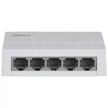Dahua Technology PoE DH-SF1005L tīkla slēdzis Nepārvaldāms Fast Ethernet (10/100) Power over Ethernet (PoE) Galda Melni pelēks