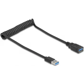 USB kabelis DeLOCK 90367 0.6 m USB A Melns