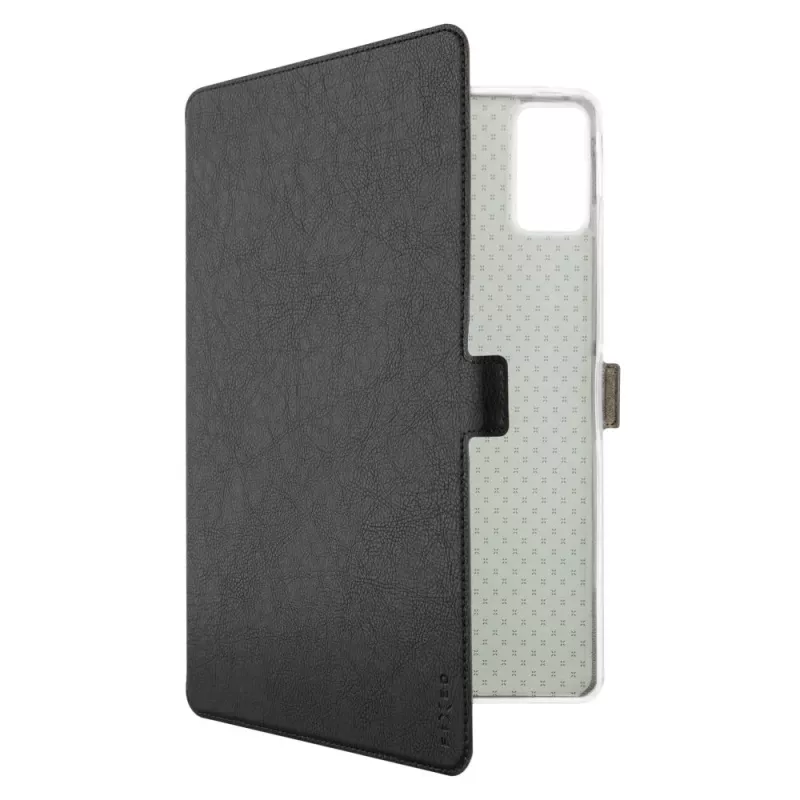 Book stila aizsargmaciņa FIXED Xiaomi Redmi Pad SE 11 collu, salokāms statīvs, melna
