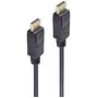 DisplayPort kabelis ShiverPeaks BS10-50035 2 m Melns