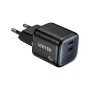 Unitek sienas lādētājs 2x GaN 45W — 2× USB‑C PD 3.0 un QC ātrā uzlāde