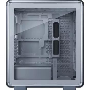 Cooler Master MasterFrame 500 Mesh datora korpuss, Midi-Tornis, E-ATX, rūdīts stikls - Sudrabs