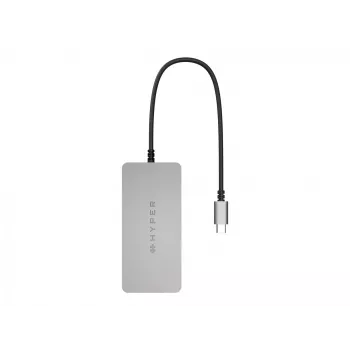 HYPER HDMB2 interfeisa centrmezgls USB 3.2 Gen 1 (3.1 Gen 1) Type-C 5000 Mbit/s Nerūsējošais tērauds