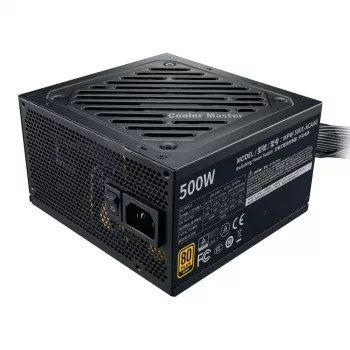 Cooler Master MPW-5001-ACAAG-NL GOLD barošanas bloks, ATX, 500W, 80 PLUS GOLD, 120mm, HDB, Melns