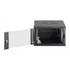 Sienas 19 collu skapis DIGITUS Dynamic-N DN-37103 — 7U, 600x600 mm, IP20, neizjaukts, melns