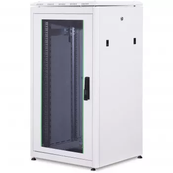 DIGITUS Professional Unique DN-19 22U-6/6-1 - Tīkla skapis - gaiši pelēks, RAL 7035 - 22U - 48,3 cm (19 inch)