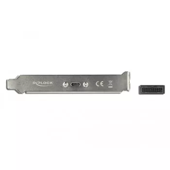 Slot Bracket DeLOCK 89937 ar 1 x USB Type-C portu