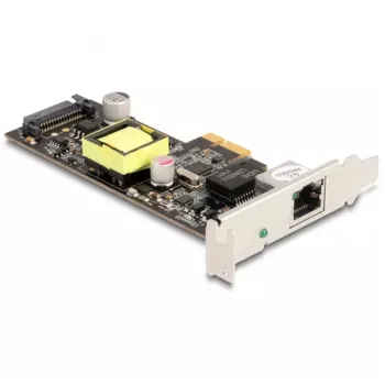 DeLOCK 88506 PCI Express x1 tīkla karte, 1 x RJ45 2.5 Gigabit LAN PoE+