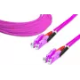 Lightwin augstas kvalitātes duplekss LWL savienojuma kabelis - MM OM4 - LSH - LSH (LDP-50 LSH-LSH 10.0 OM4)