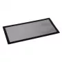 Putekļu filtrs DEMCiflex 0320 PC korpusiem, 142×287 mm, melns/pelēks