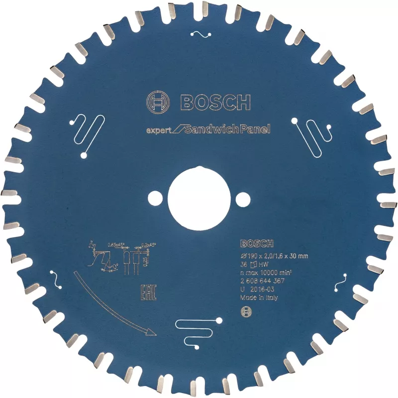 BOSCH zāģa asmens EXPERT SH H 190x30x36