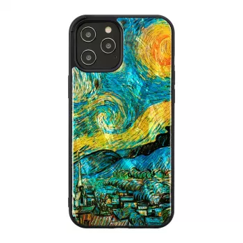 Aizsargmaciņš iKins Apple iPhone 12 Pro Max — starry night black