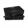 Plaukta montāžas SurgeX DisplayPak IP kontrolēts pārsprieguma aizsargs SX-DPP-104I ar attālo monitoringu caur IP