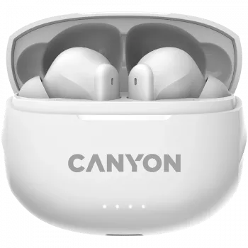 Canyon CNS-TWS8W Baltas bezvadu austiņas