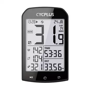 GPS velodators Cycplus M1, 2.9 collu LCD ekrāns, Bluetooth 5.0