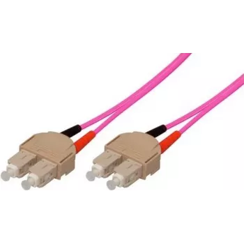 Tecline exertis Connect - Patch-Cable - SC daudzmodu (M) uz SC daudzmodu (M) - 25 m - Šķiedru optika - 50/125 µm - OM4 - akvamarīns (39875925)